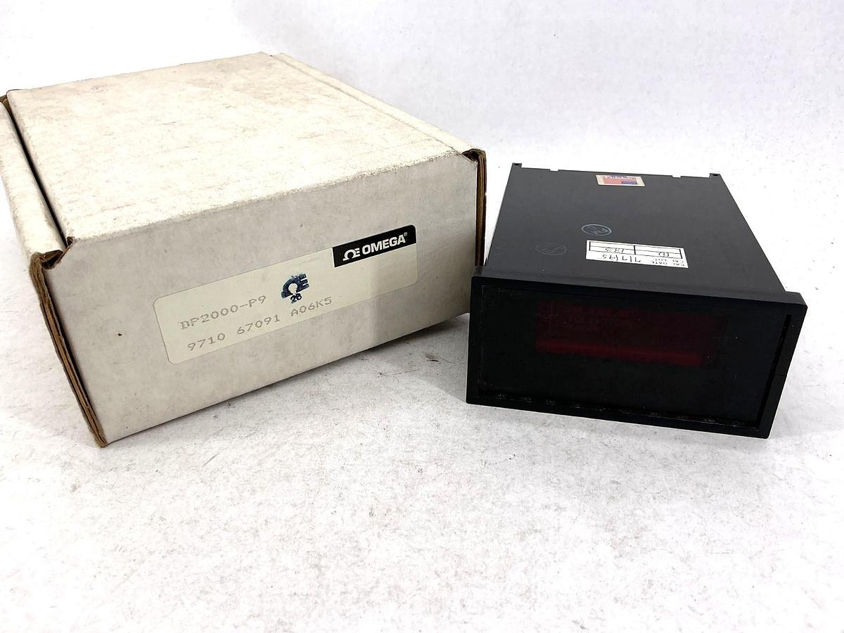 New OMEGA DP2000-P9 Omegarometer Strain Gauge / Monitor 120VAC 4-Watts