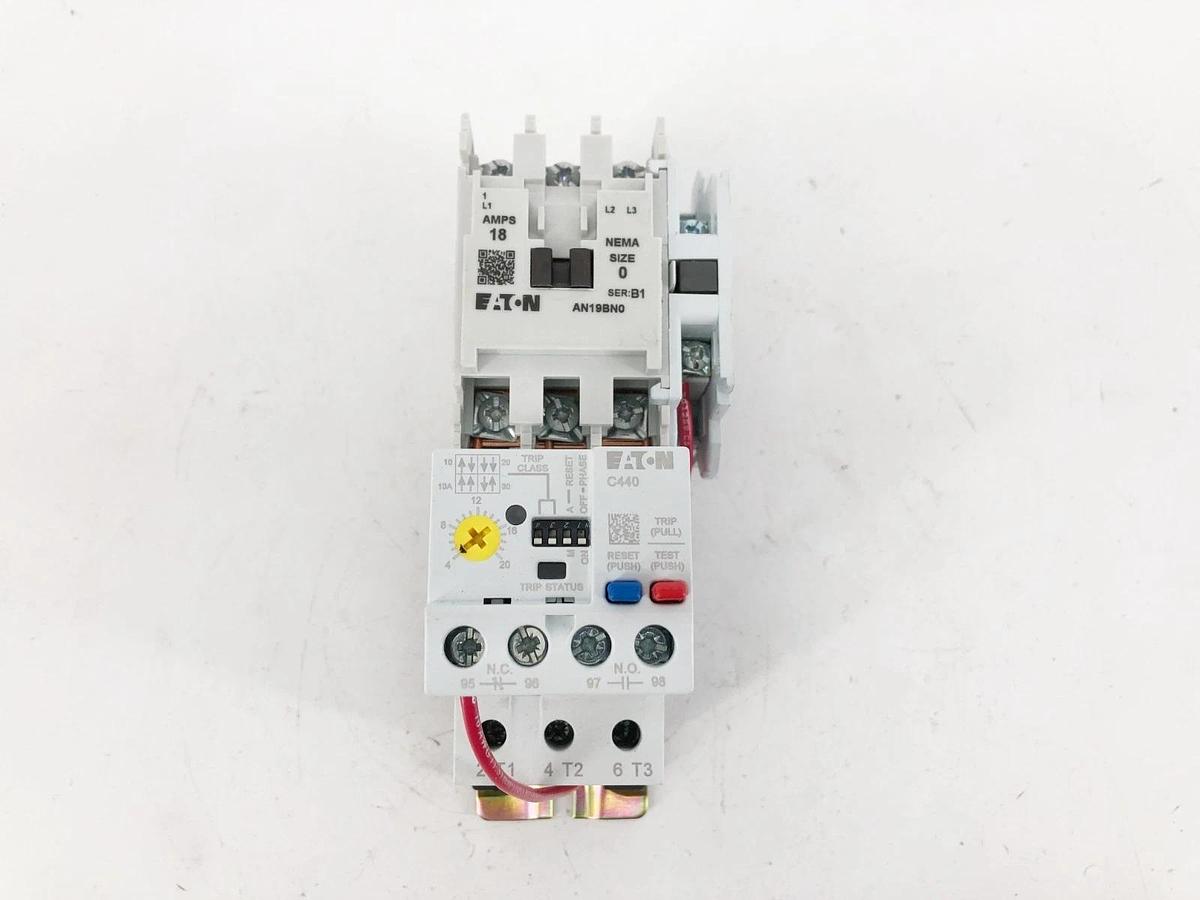 New Eaton AN19BN0A5E020 Solid State Overload Relay 4-20A 120V Size 0 6LDD9