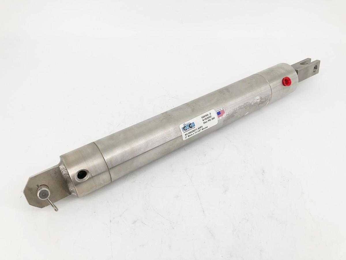 New C&C SC-00025211.50P3 Cylinder 2" Bore 11-1/2" Stroke - No Box