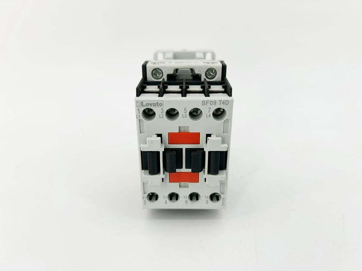 New Lovato BF09T4D024 Contactor, 24VDC, 25A BF09 T4 D024