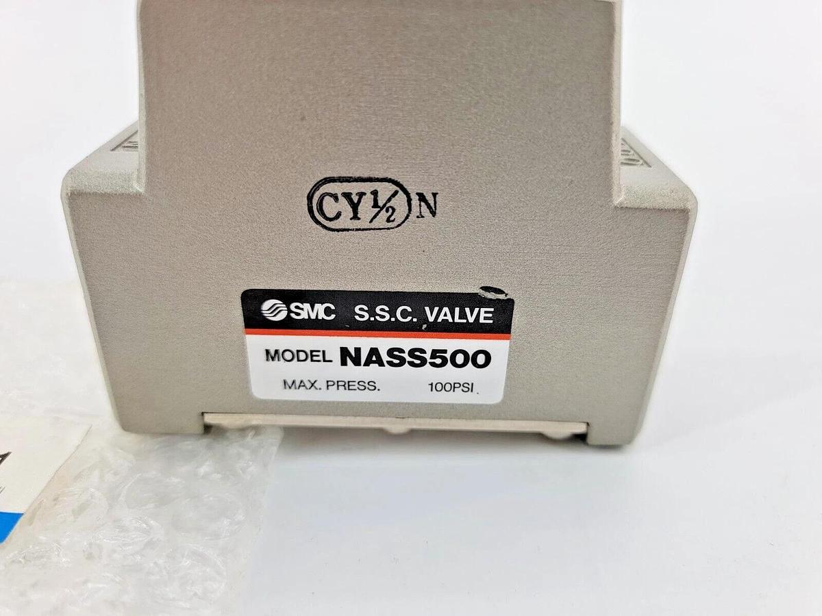 New SMC NASS500-N04 Slowstart Speed Control 100PSI Max