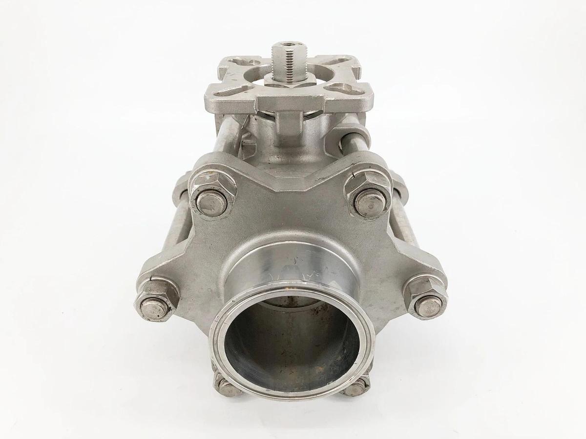 Used Tru-Flo QSM Stainless Steel Ball Valve CF8M 3" 1000 WOG