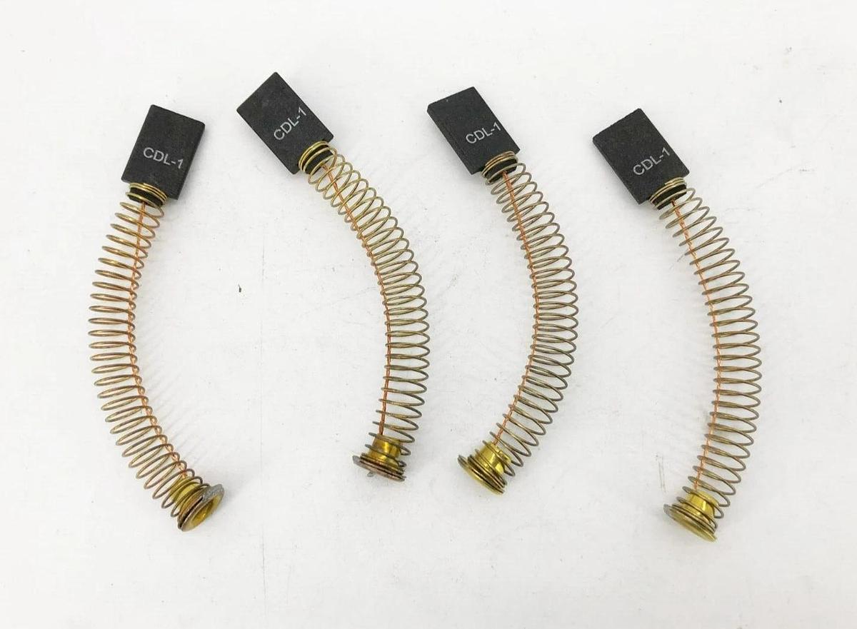Lot of 4 New CDL-1A Carbon Brushes H76 22mm x 14mm x 3mm