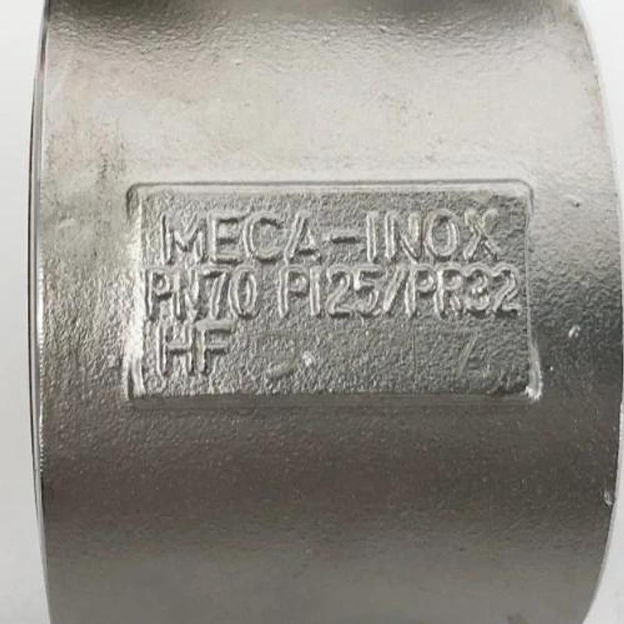 New Meca-Inox PZ4LBWNI925A5FN 3-Piece Ball Valve 316L