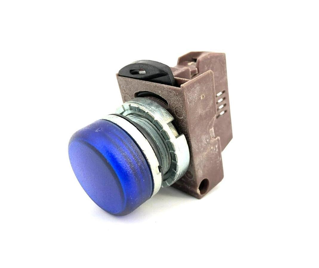 New GE General Electric P9MLLDAJL Pilot Light Blue