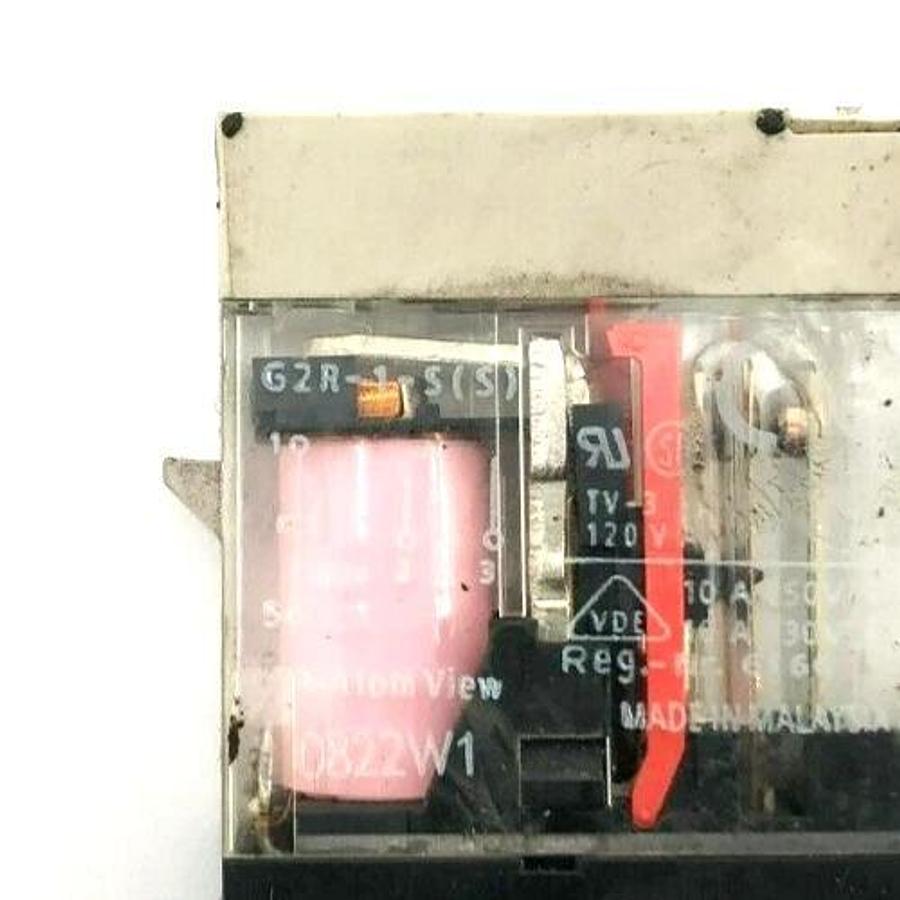 Used Lot of 4 Omron G2R-1-S AC120(S) Relays 10A 120VAC