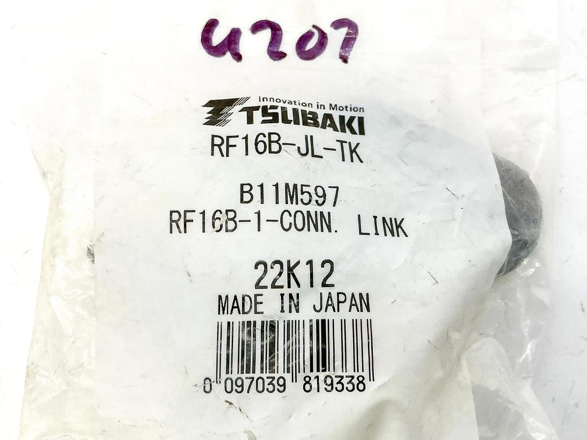 New Lot of 2 Tsubaki RF16B-JL-TK Connector Chain Link RF16B-1-CONN