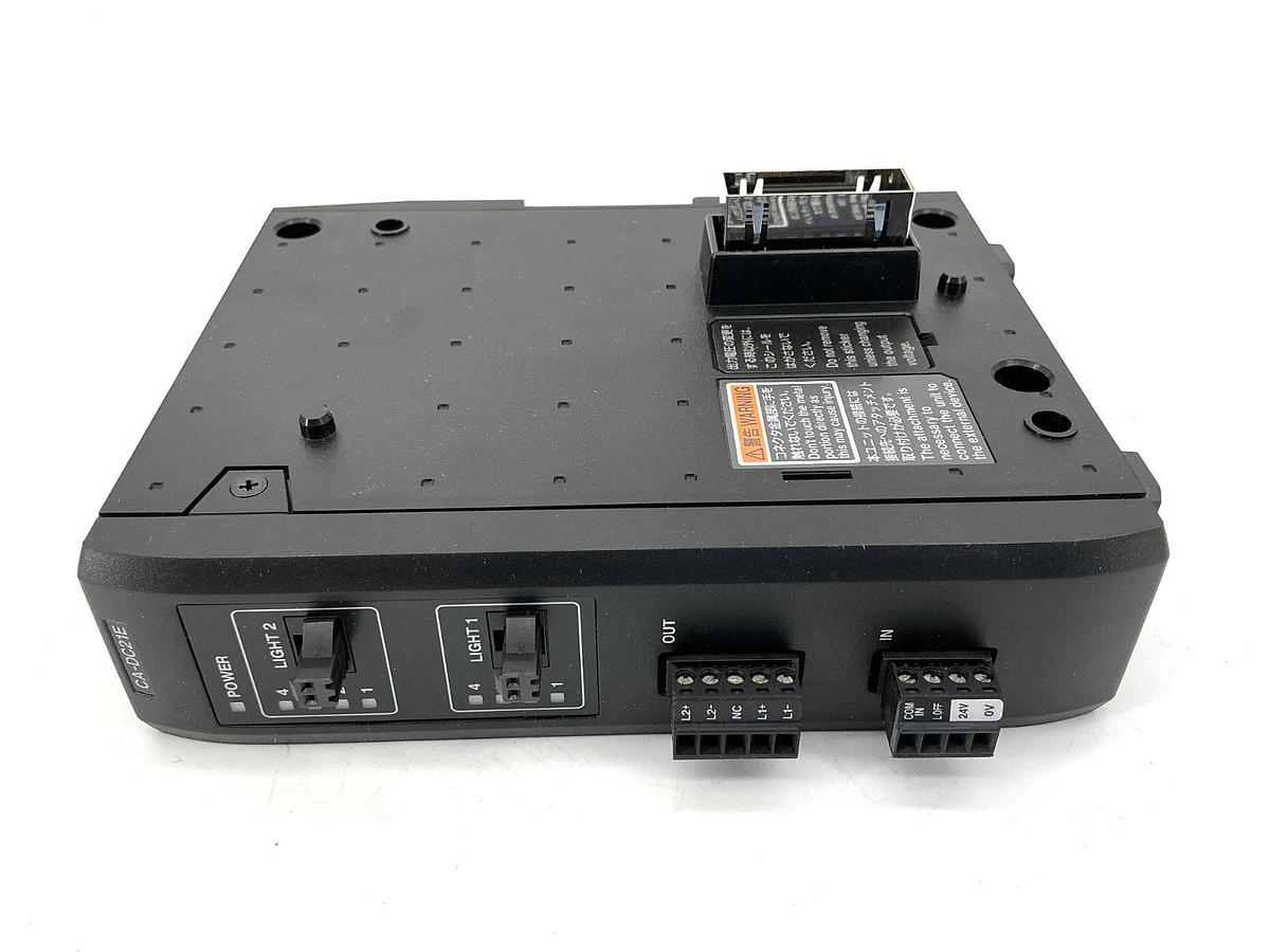 New Keyence CA-DC21E Illumination Expansion Unit 40W 3-6.5A 12-24VDC CADC21E