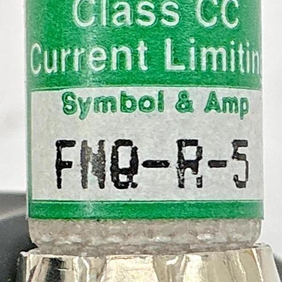 Lot of 3 New Bussmann FNQ-R-5 Limitron Current-Limiting Class CC Fuse 5A 600V