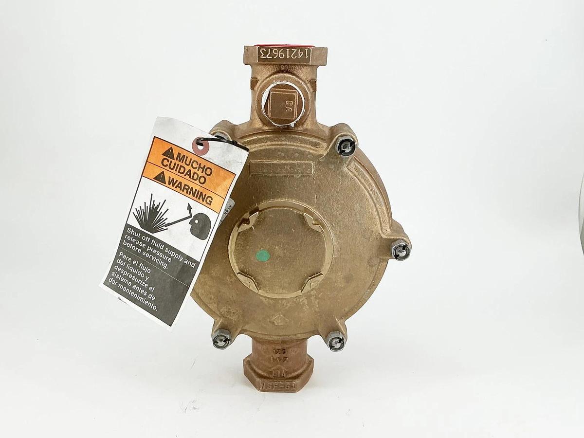 New Badger Meter 14219673 High INT Low Nutating Disc Meter Valve