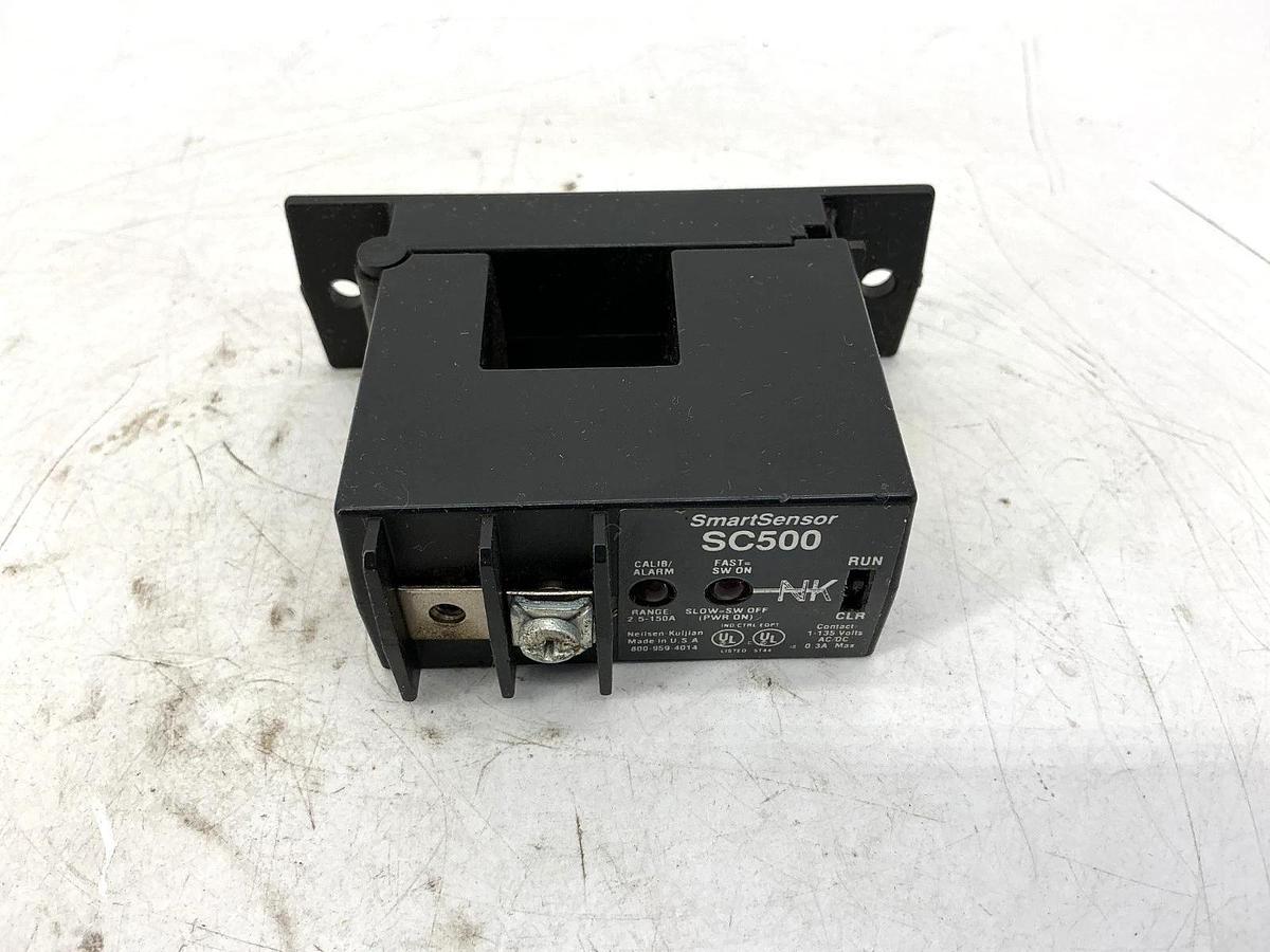 Used Neilsen-Kuljian SC500 Smart Sensor Current Sensor 2.5-150A Contact 0.3A 1-135V