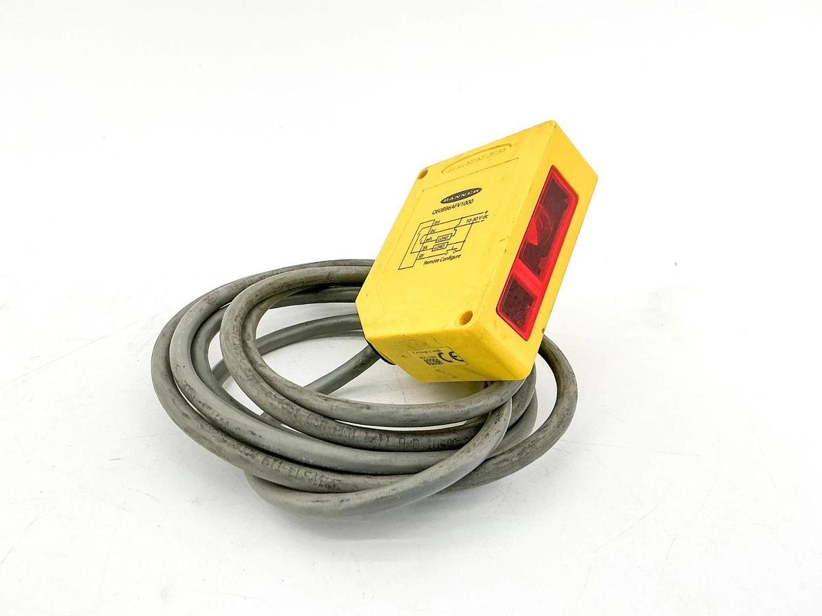 Used Banner Engineering Q60BB6AFV1000 Photoelectric Sensor 10-30VDC 0339A