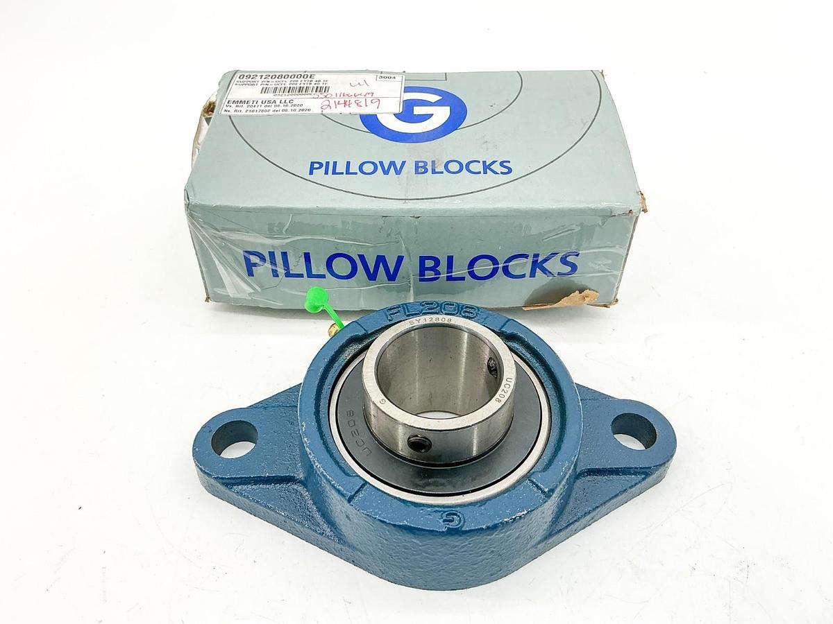 New G UCFL208 Pillow Block Bearing FL206