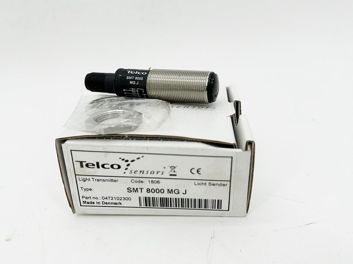New Telco SMT-8000-MGJ Photoelectric Transmitter 10-30VDC 4Pin 20M Range