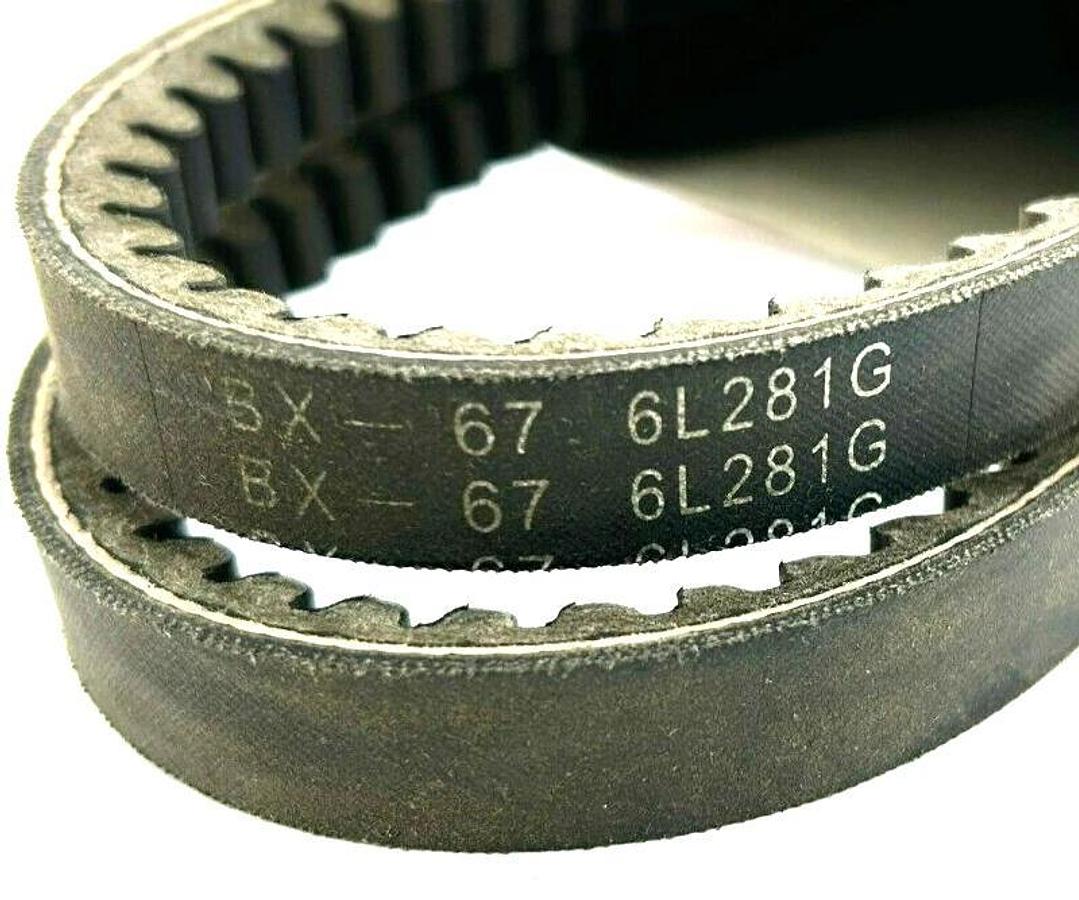 New Dayton 6L281G Cogged Belt, 70", BX67