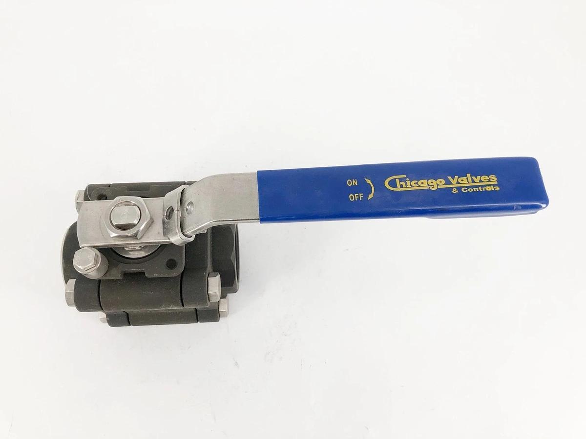 New Chicago Valves 794466RMMTE015 Ball Valve 1-1/2" WCB - No Box