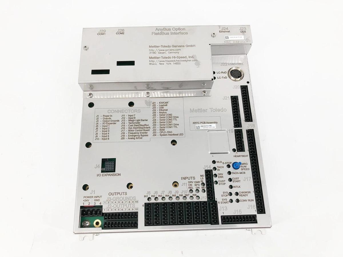 New Mettler Toledo XRTC 0066103415 A 1940 PCB Assembly - No Box