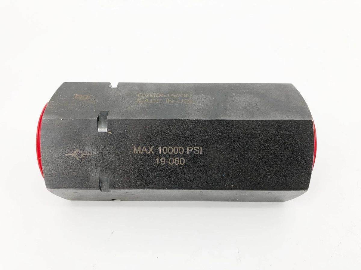 New DMIC CVH051500N Check Valve 1-1/2" NPT 10000psi 5psi Cracking - No Box