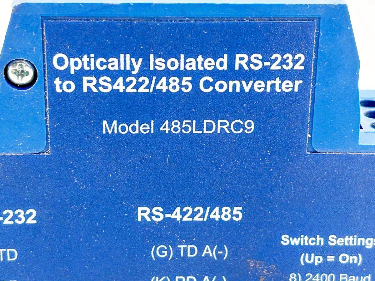 Used B&B Smartworx 485LDRC9 Optically Isolated RS-232 to RS-422/485 Converter