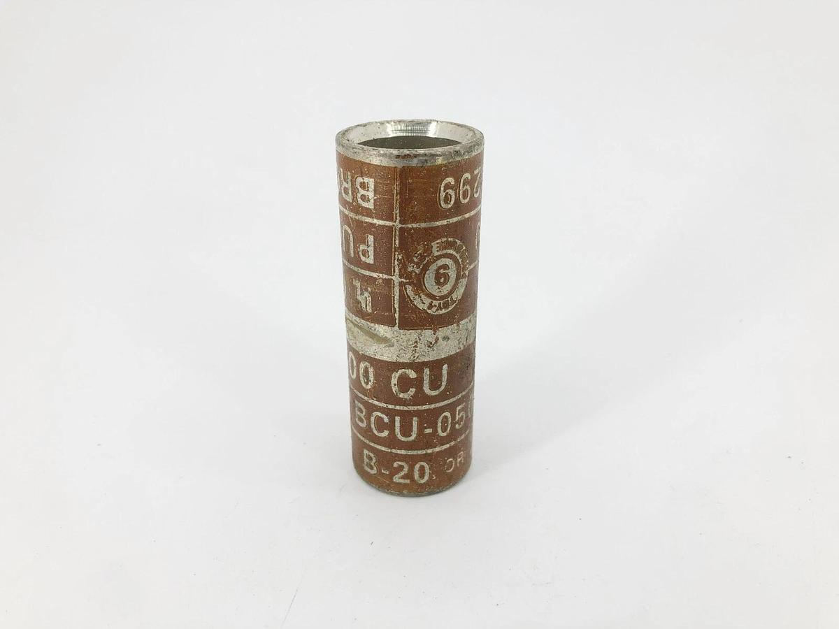New Penn-Union BCU-050 Compression Splice Barrel 500kcmil Brown B-20 Or 299