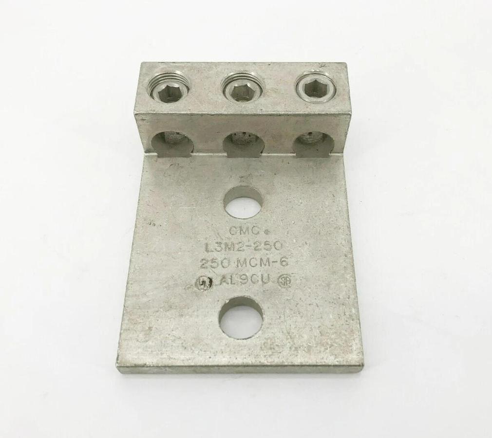 New CMC L3M2-250 Multi Conductor Aluminum Mechanical Lug 250MCM - 6 AWG