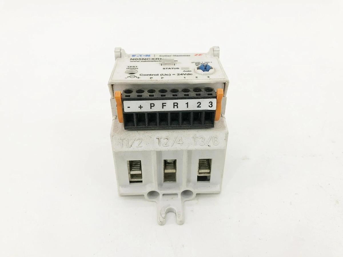 Used Eaton Cutler Hammer N05NCXRH3A Overload Relay 8.4-27A NEMA Size 1