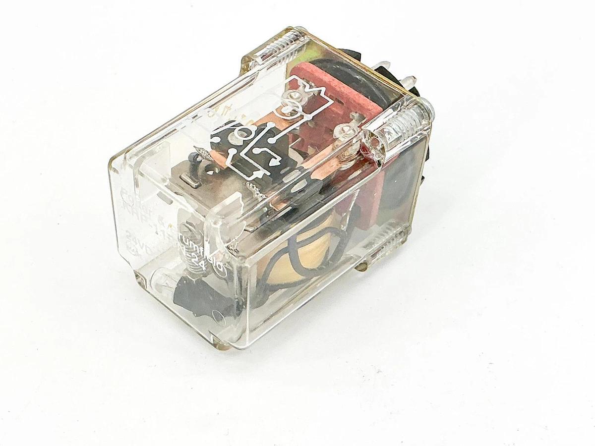 New Lot of 2 Potter & Brumfield KRP-11DN-24 Relay 24V - No Box