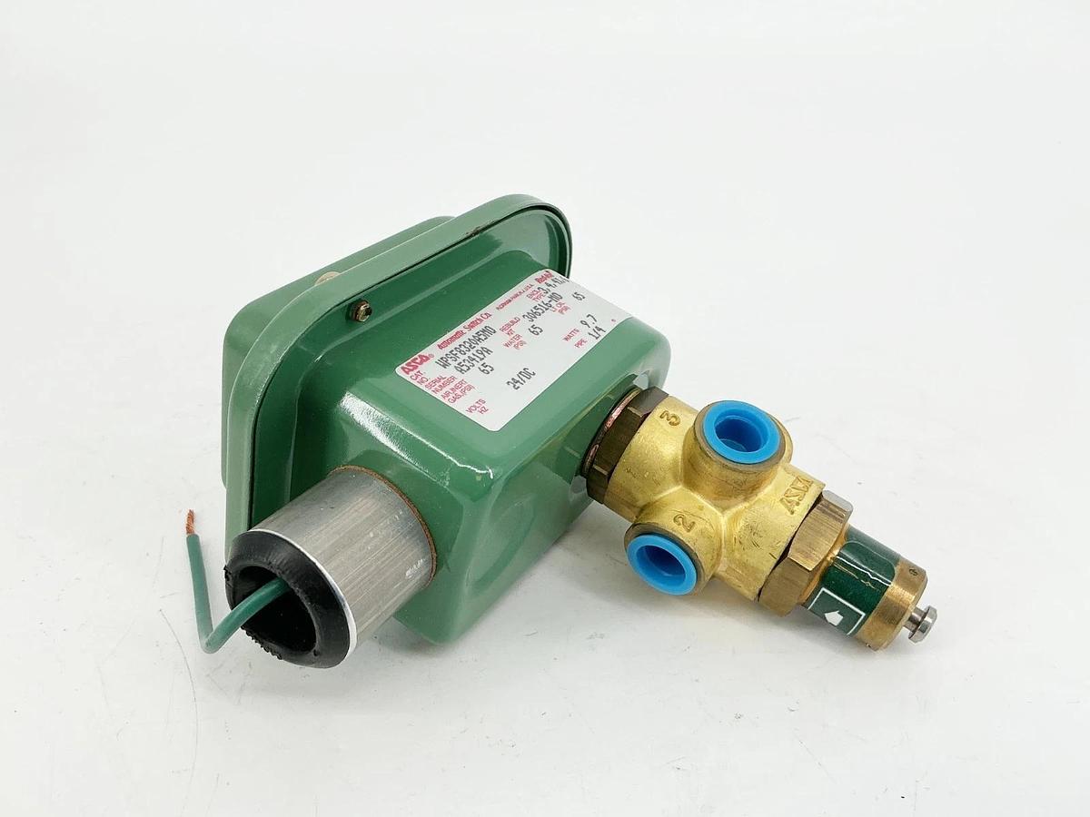 New Asco WPSF8320A5MO 24VDC Solenoid Valve 1/4" Pipe 65PSI 9.7W