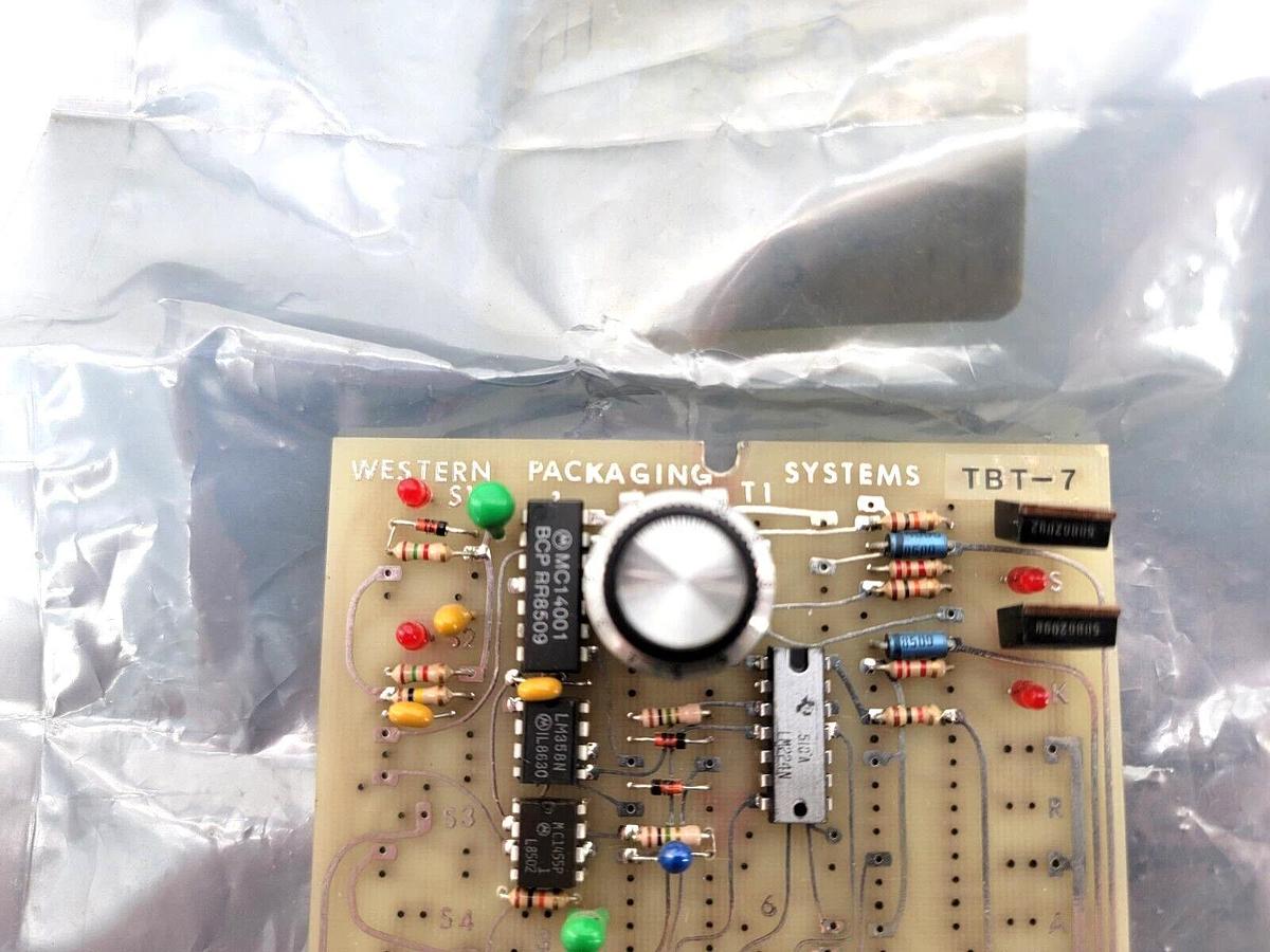 Used Western Packaging Systems 61-359 PCB TBT-7