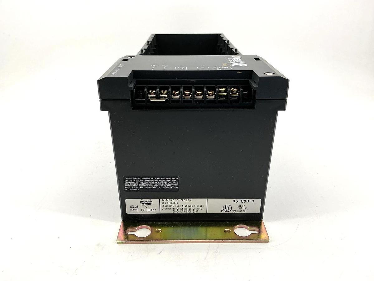 New Automation Direct D3-08B-1 I/O Module DirectLogic 305 8-Slot 110/120V No Box