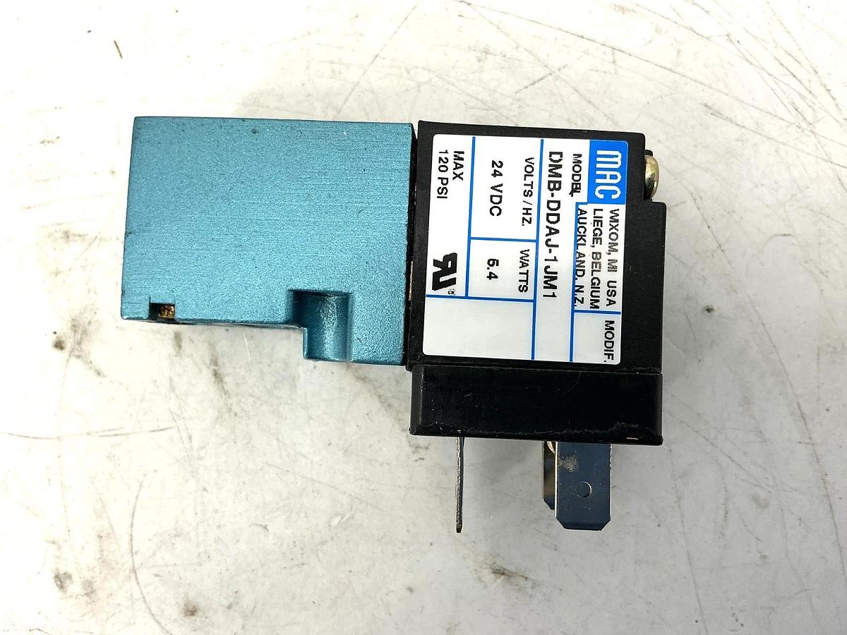 New MAC Valves DMB-DDAJ-1JM1 Solenoid Valve Coil 5.4Watts 120PSI 24VDC