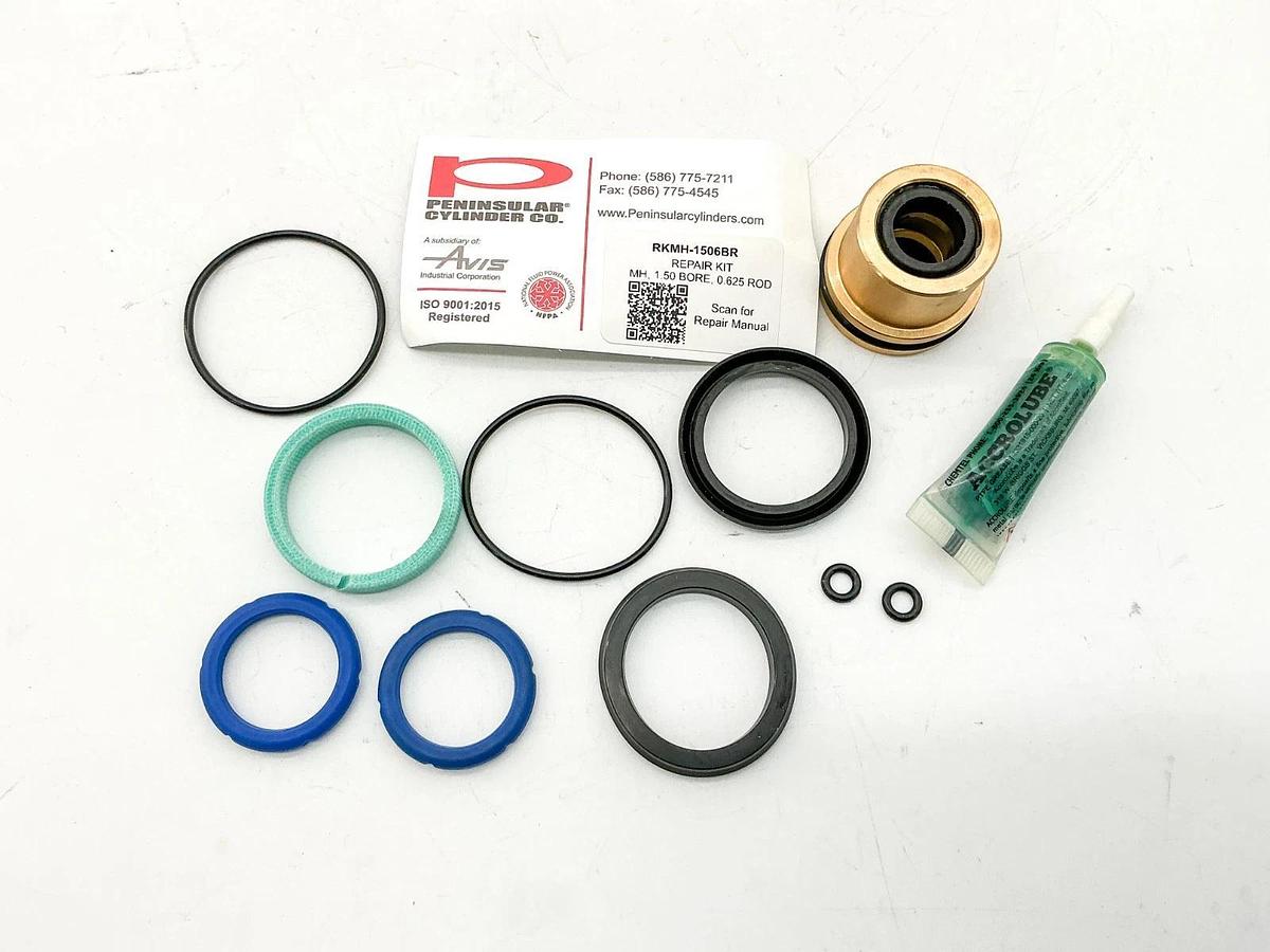 New Peninsular Cylinder RKMH-1506BR Repair Kit MH 1.50Bore 0.625 Rod