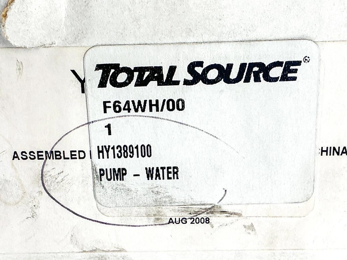 New Total Source HY1389100 Water Pump Hyster 1389100