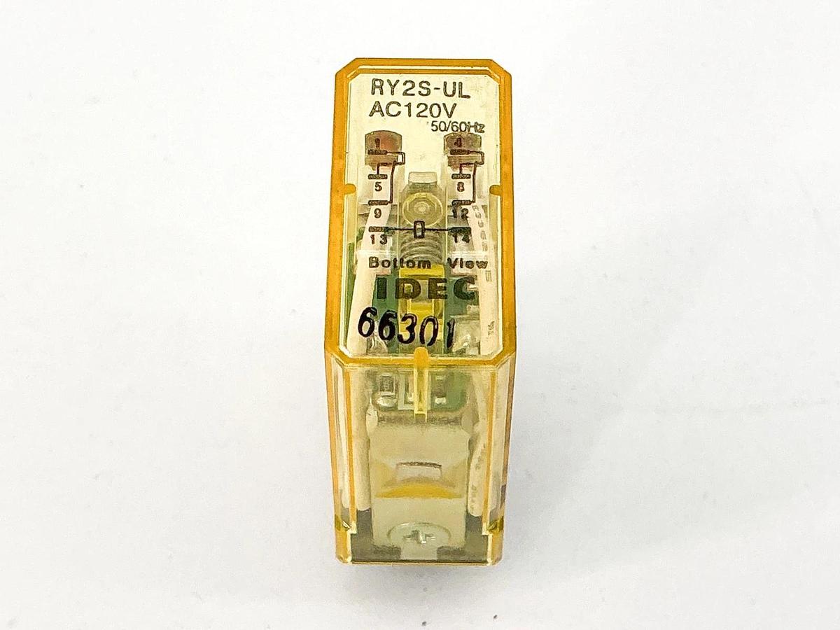 New Lot of 3 IDEC RY2S-UL Relay 120V 3A - No Box