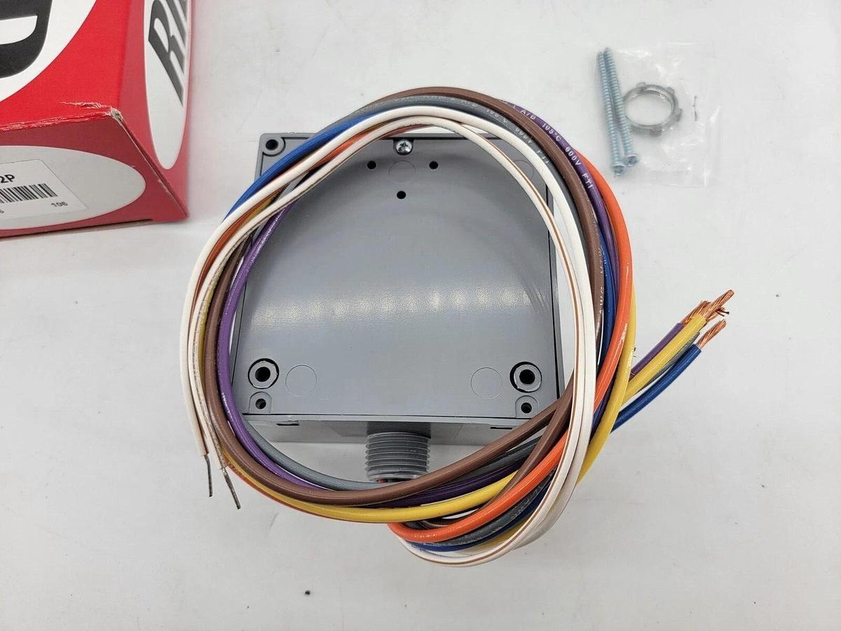 Used Functional Devices RIB02P Power Relay DPDT 208-277VAC 20A - New Surplus