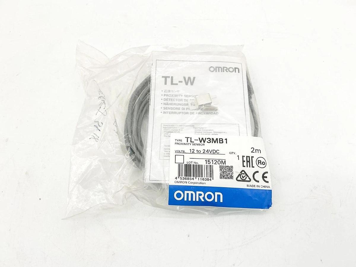 New Lot of 2 Omron TL-W3MB1 Proximity Sensor 12-24VDC 2M 15120M