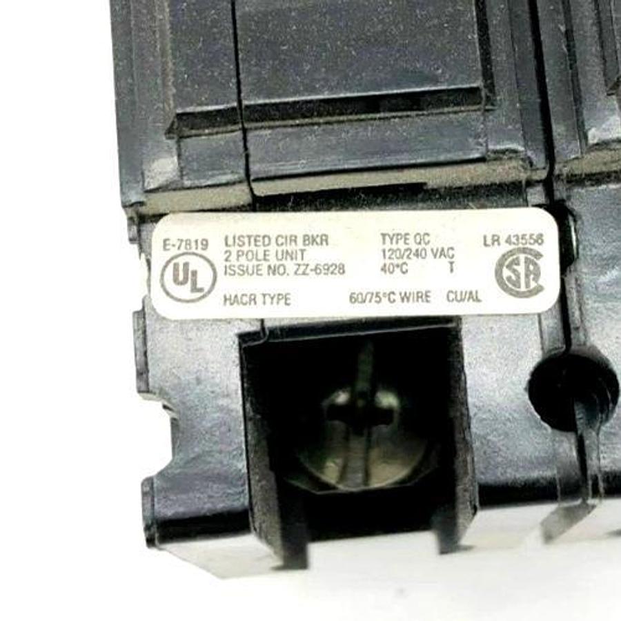 New Cutler Hammer QC2020 20A 2 Pole 120/240V