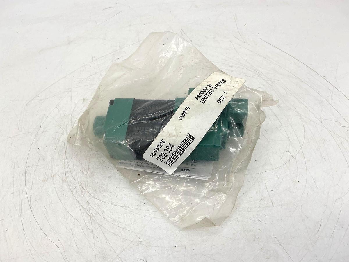 New Numatics 202-384 Solenoid Coil 0.15A 110/120VAC 50/60HZ