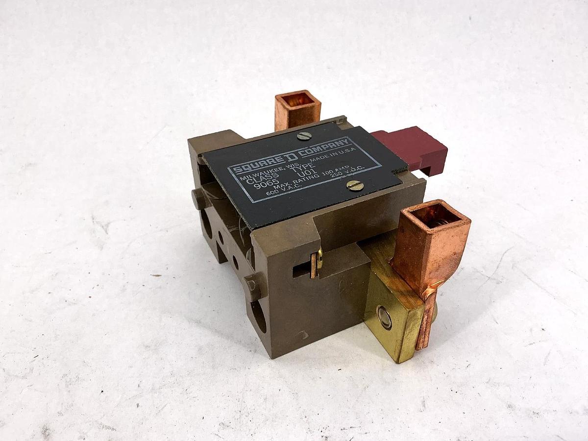 New Square D 9065-UO-1 Thermal Overload Relay Melting Alloy Open Type 100A 600V