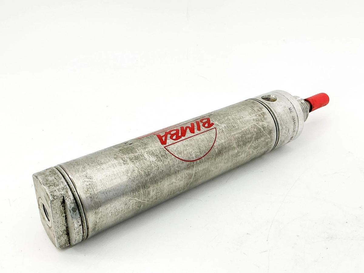 Used Bimba 174-DNR Pneumatic Cylinder 1-1/2" Bore 4" Stroke Stainless Steel