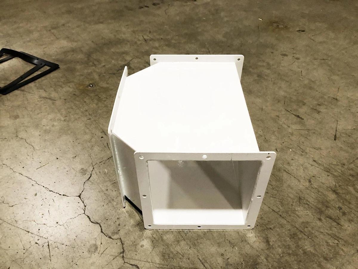 New Hoffman Nvent F88WT Tee-Feed Through 8" x 8" White Painted Steel T1224