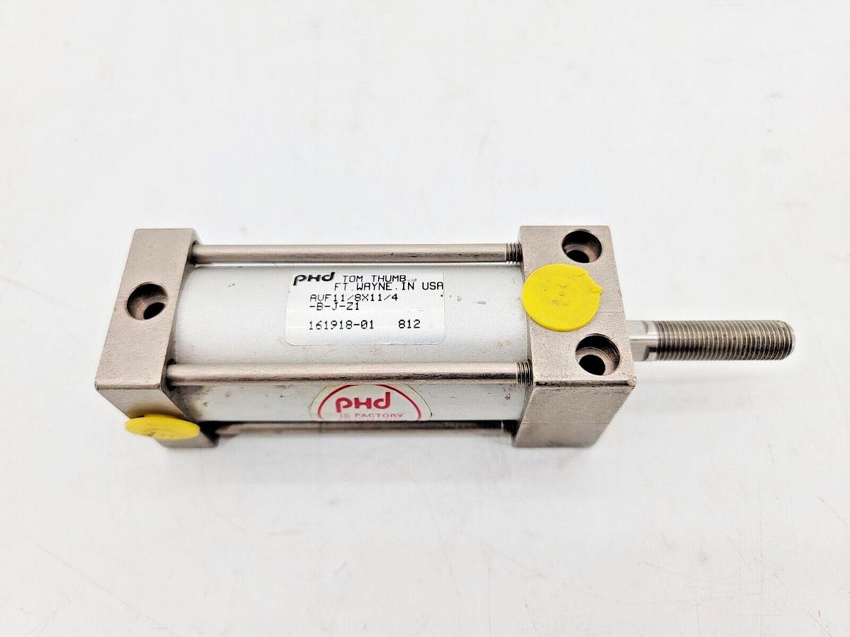 New PHD AVF11/8x11/4-B-J-Z1 Air Cylinder 1-1/8" Bore 1-1/4" Stroke