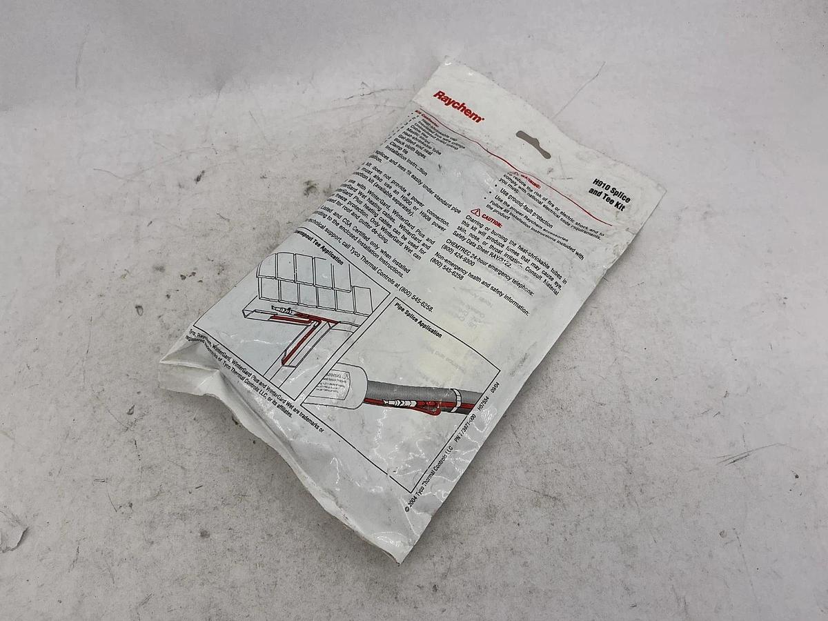Used New Raychem 4DC50 H910 Splice & Tee Kit for WinterGard Wet Heating Cables