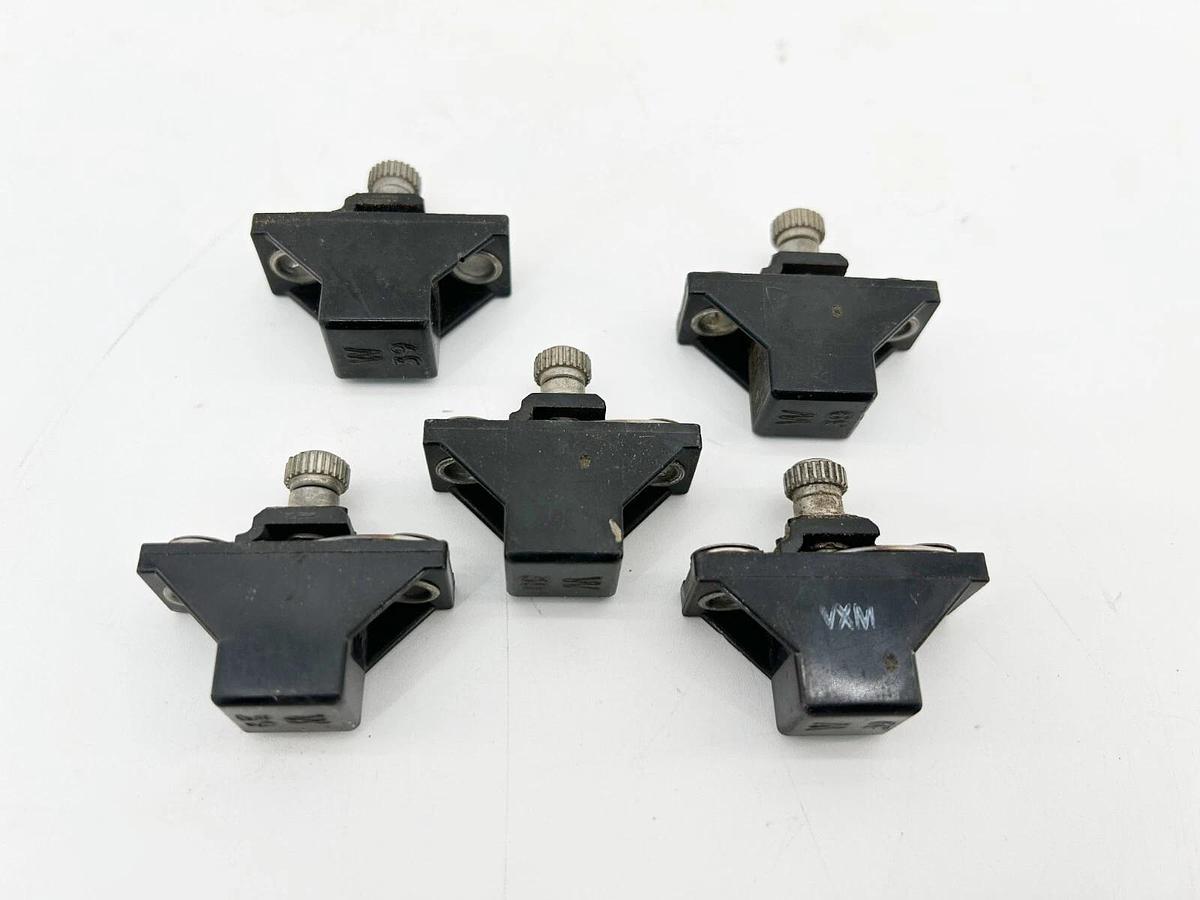 Used Lot of 5 Allen Bradley W39 Overload Heater Element Seires W