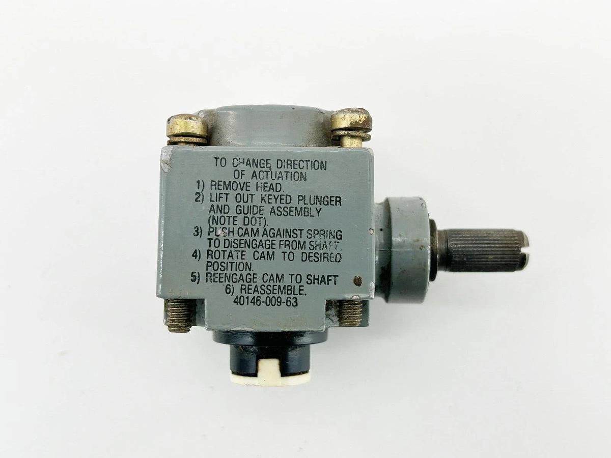 Used Allen Bradley 40146-009-63 Limit Switch Head