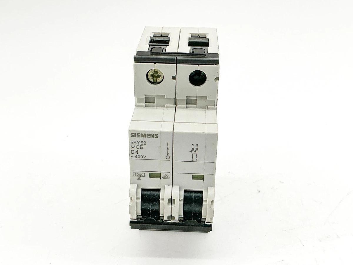 New Siemens 5SY6204-7 Mini Circuit Breaker 400V 2P - No Box