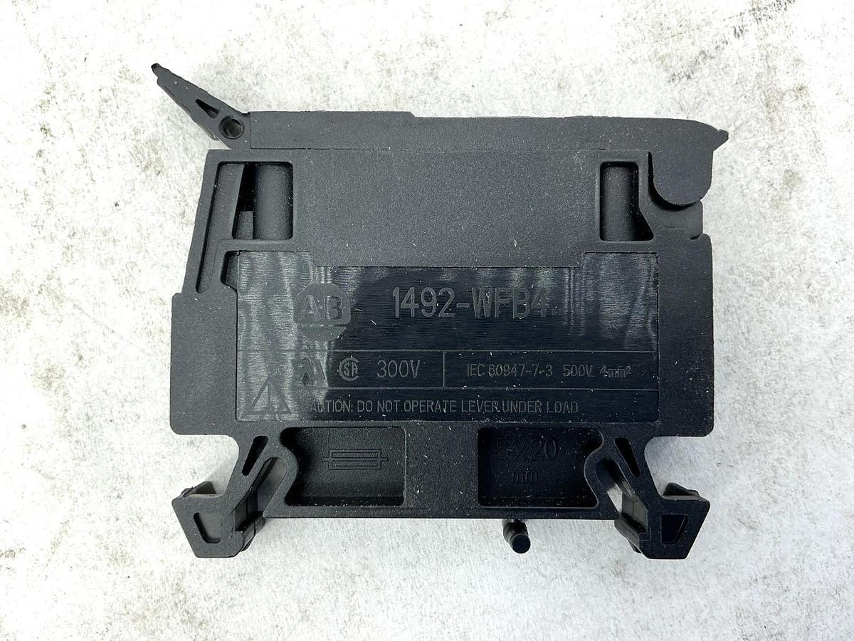 Lot of 10 New Allen Bradley 1492-WFB4250 Ser B Terminal Blocks 85-264V 1492-WFB4