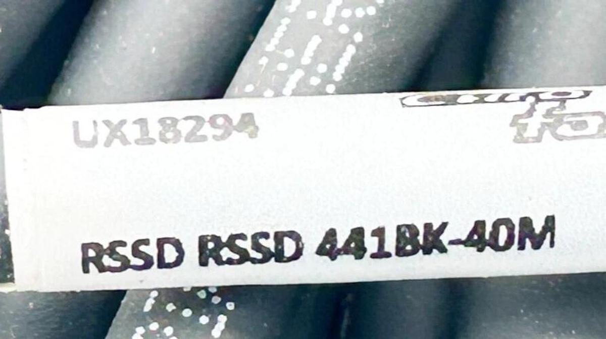 New Turck RSSD RSSD 441BK-40M Cordset Euro Fast 250V 4Amp UX18294 W/O Bag