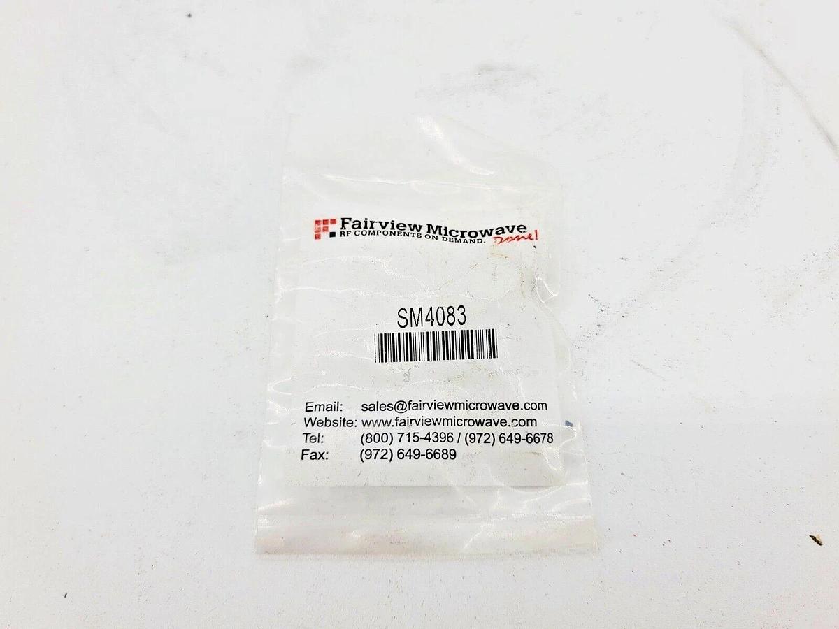 Used New Fairview Microwave SM4083 TNC to TNC Adapter Female to Female 1.25 VSWR