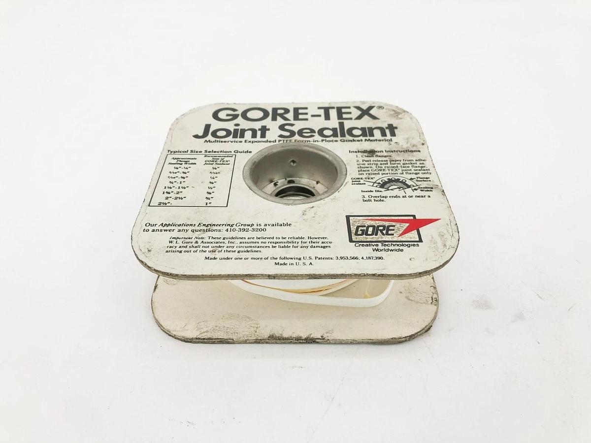 New Gore-Tex 0075C Expanded PTFE Joint Sealant 3/16" (Partial Roll)